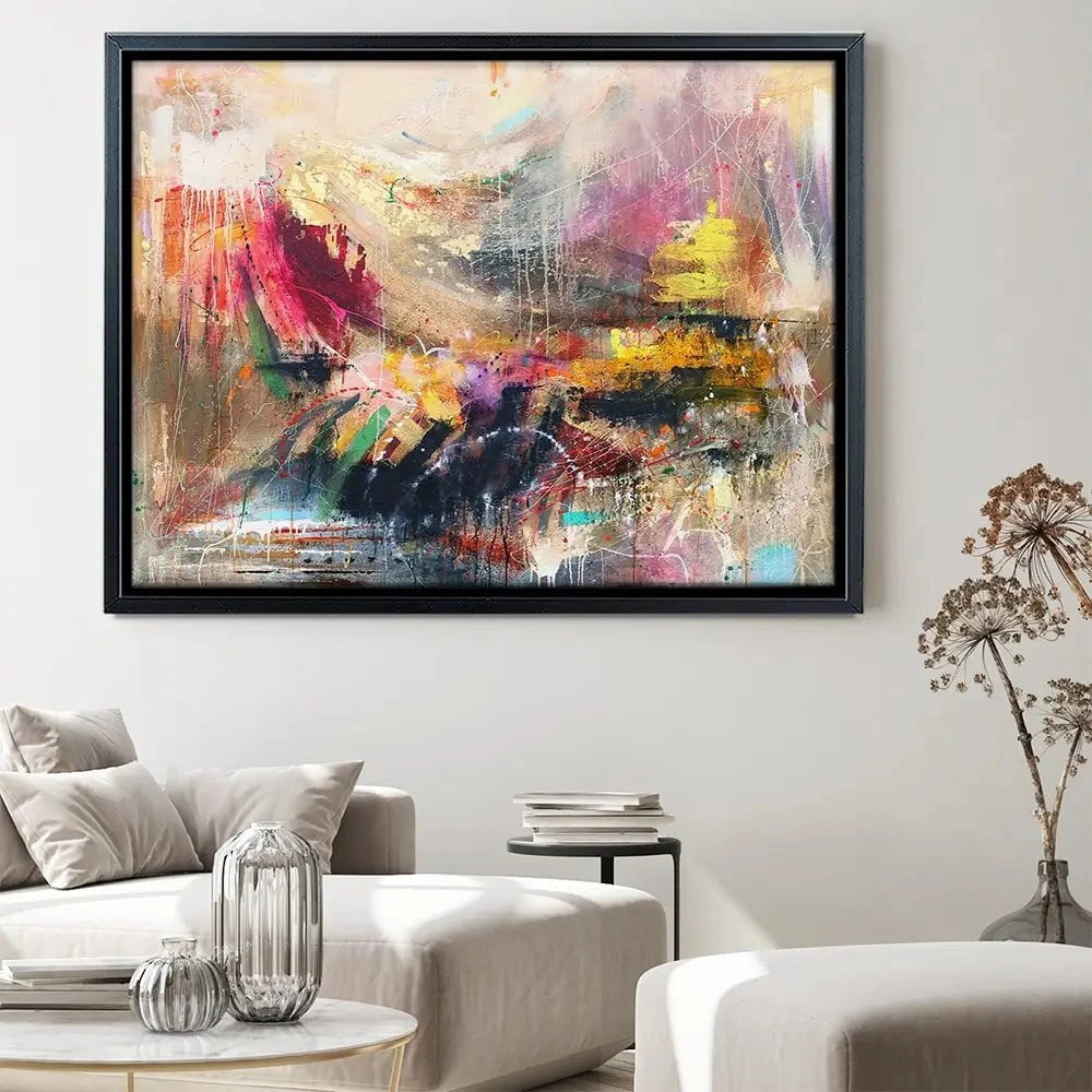 Abstract Story Canvas Print Abstract Story Canvas Print wall art product Studio Paint-Ing