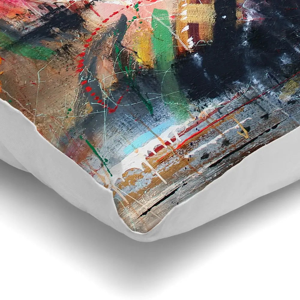Abstract Story Cushion Abstract Story Cushion wall art product Studio Paint-Ing