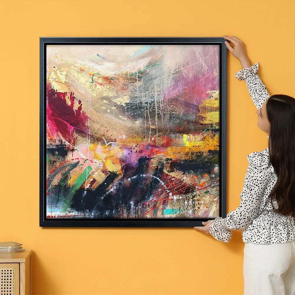 Abstract Story Oversized Canvas Print Abstract Story Oversized Canvas Print wall art product Art Print Shop