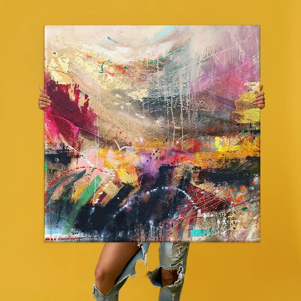 Abstract Story Oversized Canvas Print Abstract Story Oversized Canvas Print wall art product Art Print Shop