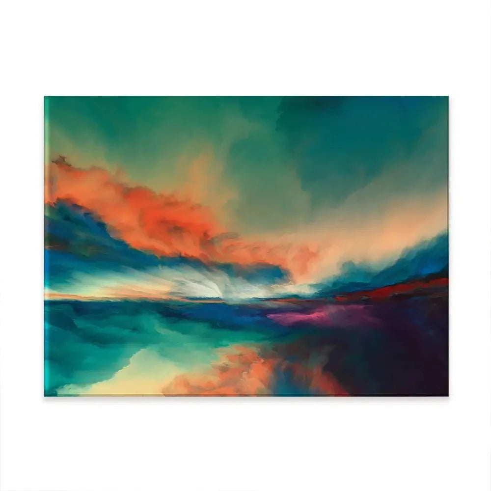 Abstract Sunset Canvas Print Abstract Sunset Canvas Print wall art product agsandrew / Shutterstock