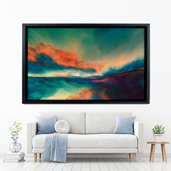 Abstract Sunset Canvas Print – Art Print Shop