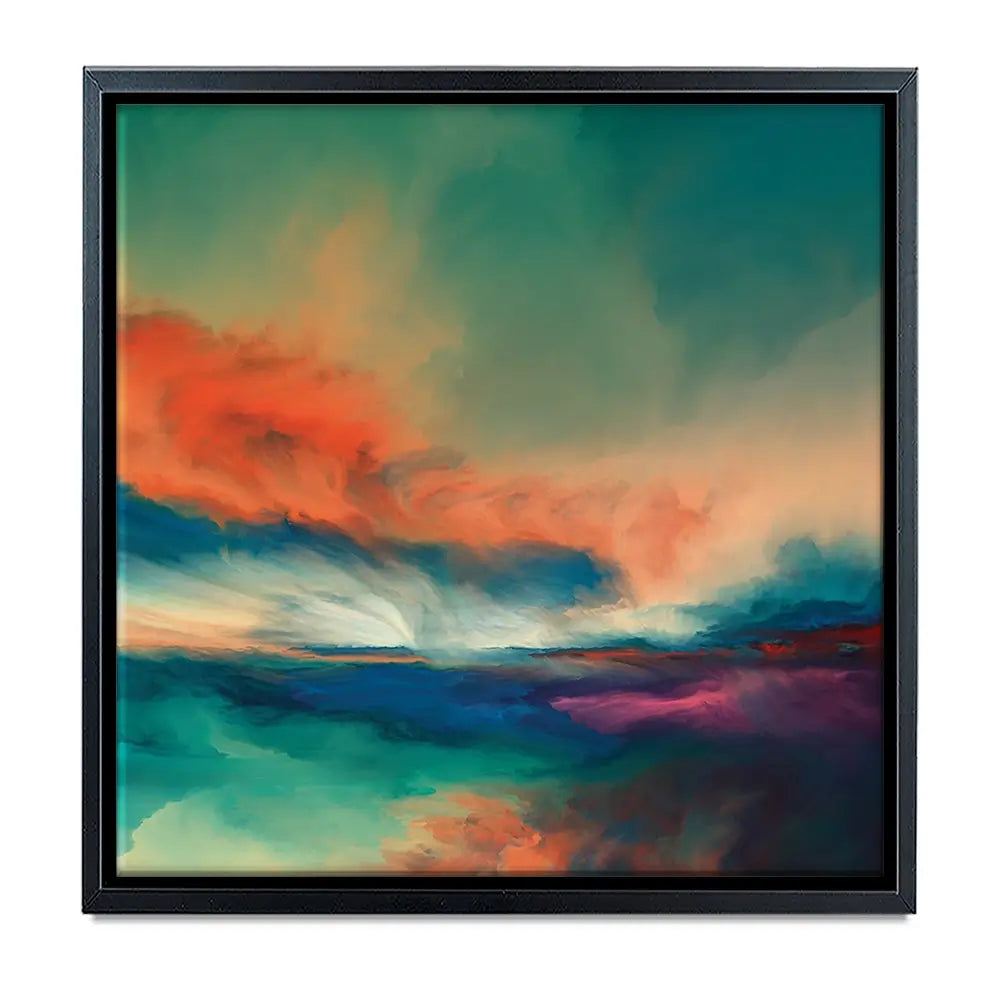Abstract Sunset Oversized Canvas Print Abstract Sunset Oversized Canvas Print wall art product agsandrew / Shutterstock