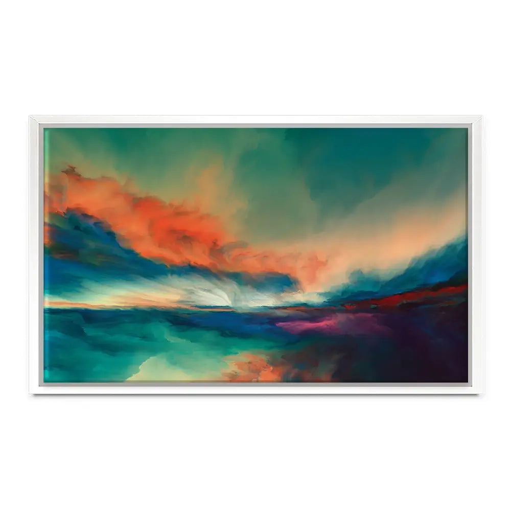 Abstract Sunset Oversized Canvas Print Abstract Sunset Oversized Canvas Print wall art product agsandrew / Shutterstock