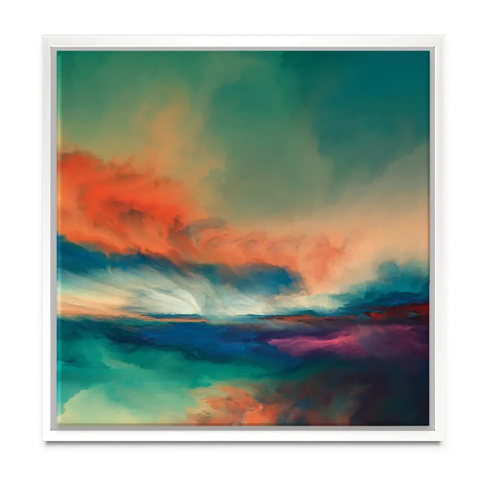 Abstract Sunset Oversized Canvas Print Abstract Sunset Oversized Canvas Print wall art product agsandrew / Shutterstock
