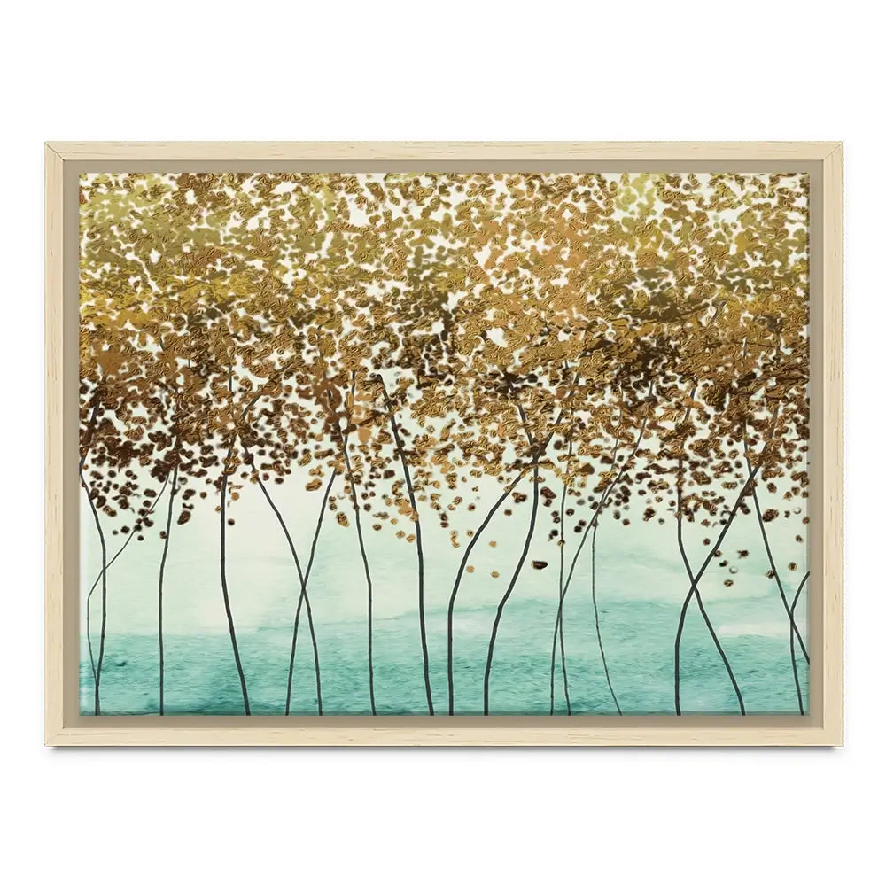 Abstract Trees Canvas Print Abstract Trees Canvas Print wall art product Muzi pear studio / Shutterstock