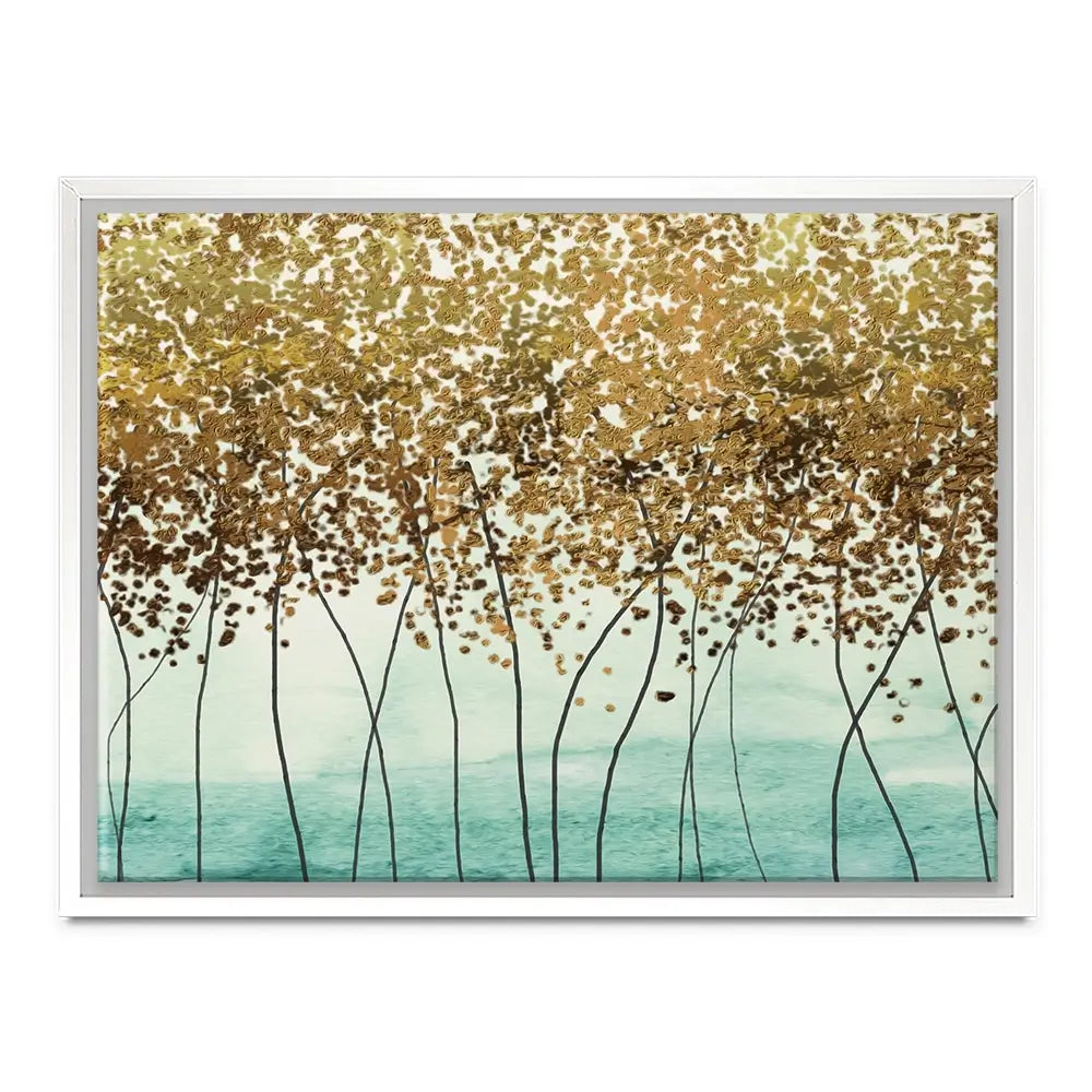 Abstract Trees Canvas Print Abstract Trees Canvas Print wall art product Muzi pear studio / Shutterstock