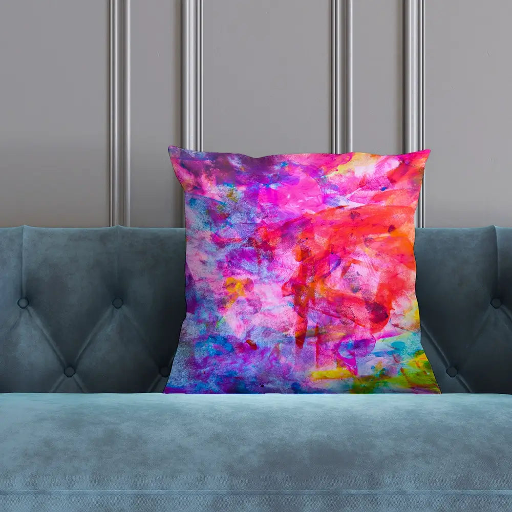 Abstract Watercolour Cushion Abstract Watercolour Cushion wall art product Art Print Shop
