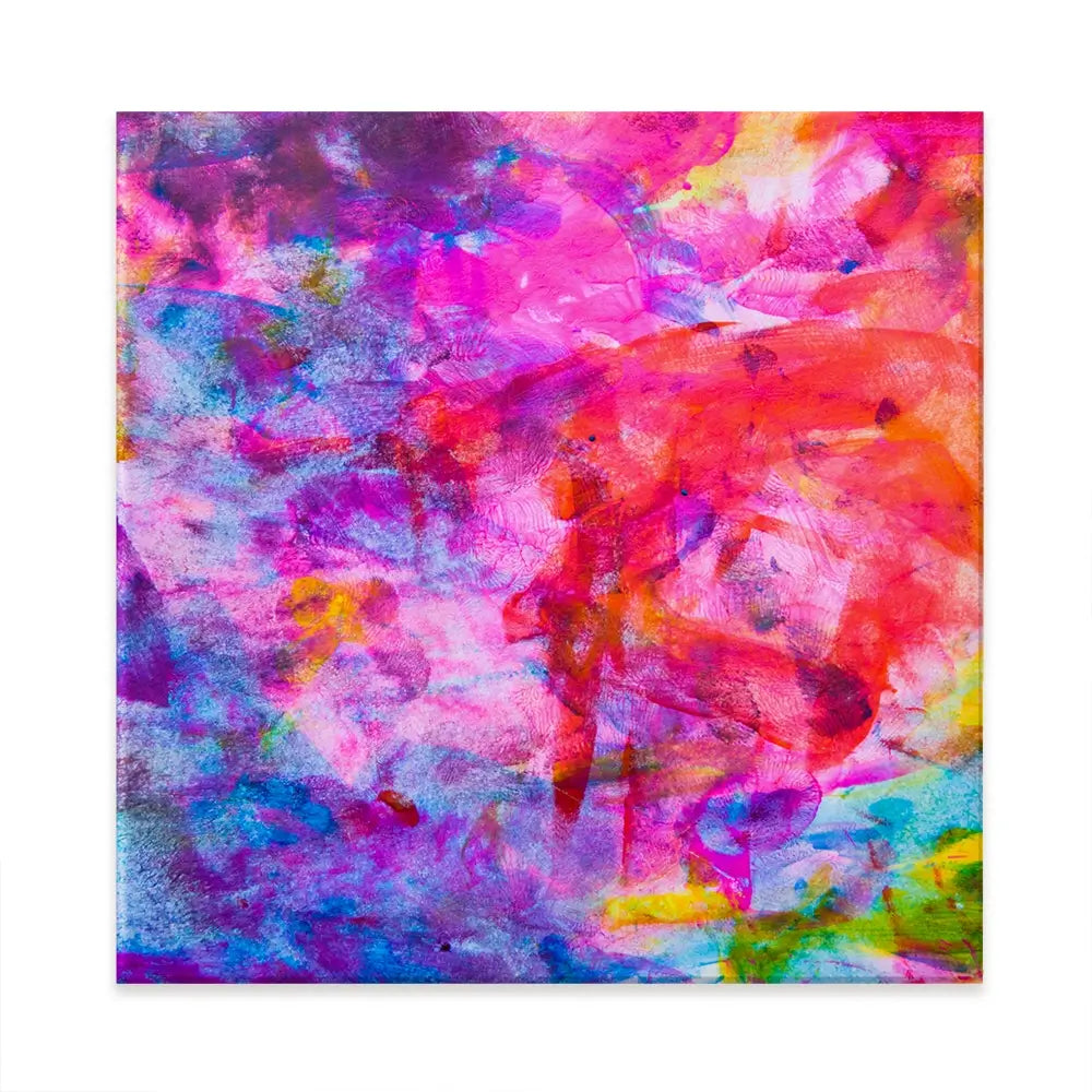 Abstract Watercolour Square Canvas Print Abstract Watercolour Square Canvas Print wall art product Art Print Shop