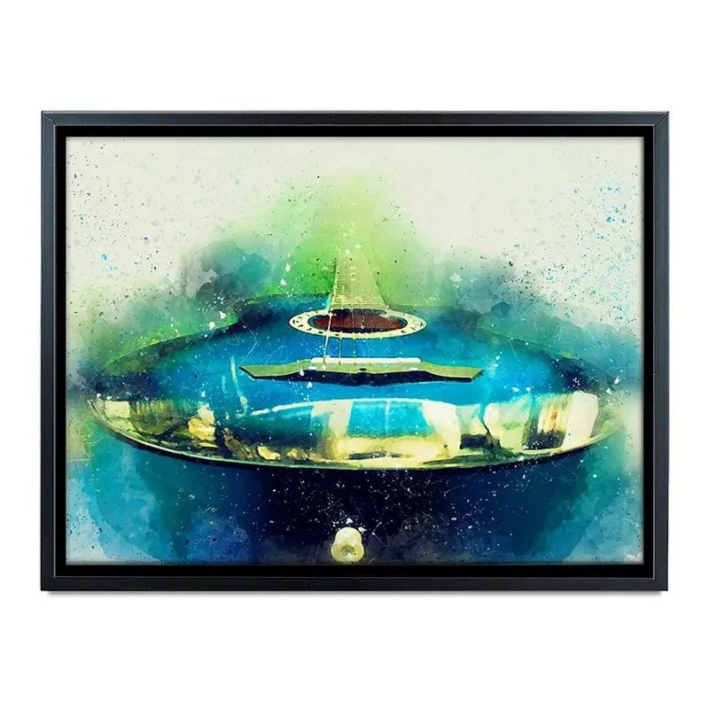 Acoustic Guitar Canvas Print Acoustic Guitar Canvas Print wall art product PLotulitStocker / Shutterstock