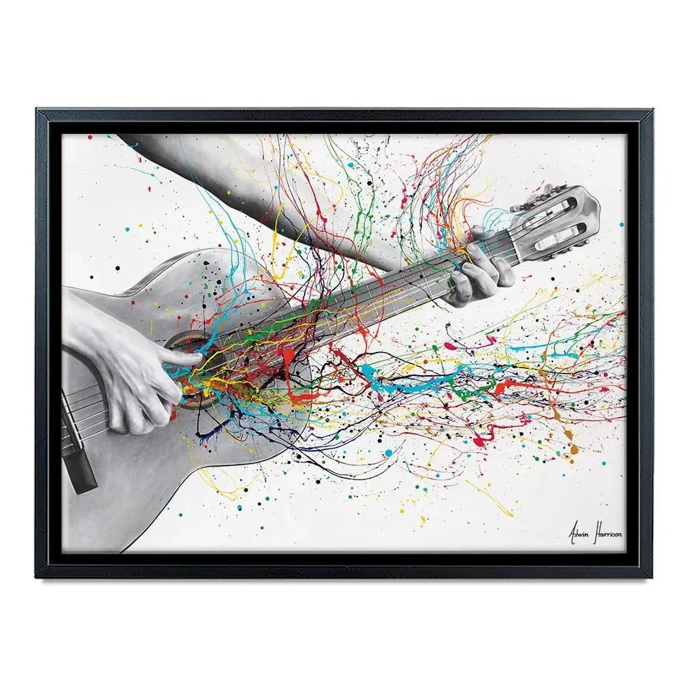 Acoustic Guitar Solo Canvas Print Acoustic Guitar Solo Canvas Print wall art product Ashvin Harrison