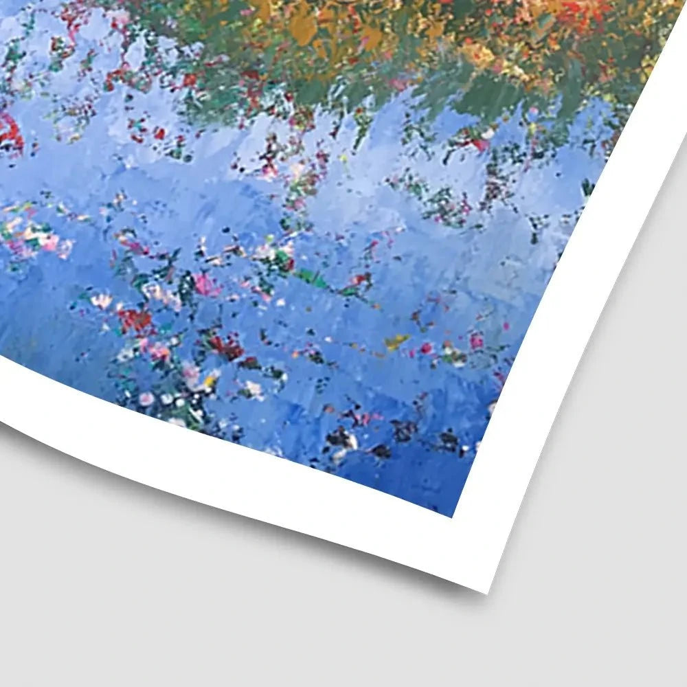 Across The Lake Art Print Across The Lake Art Print wall art product Laure Bury