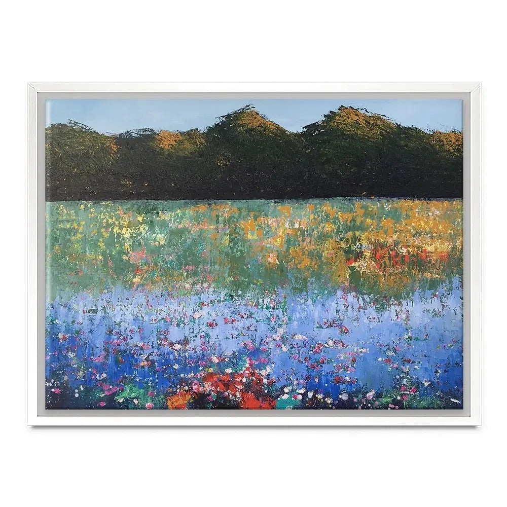 Across The Lake Canvas Print Across The Lake Canvas Print wall art product Laure Bury