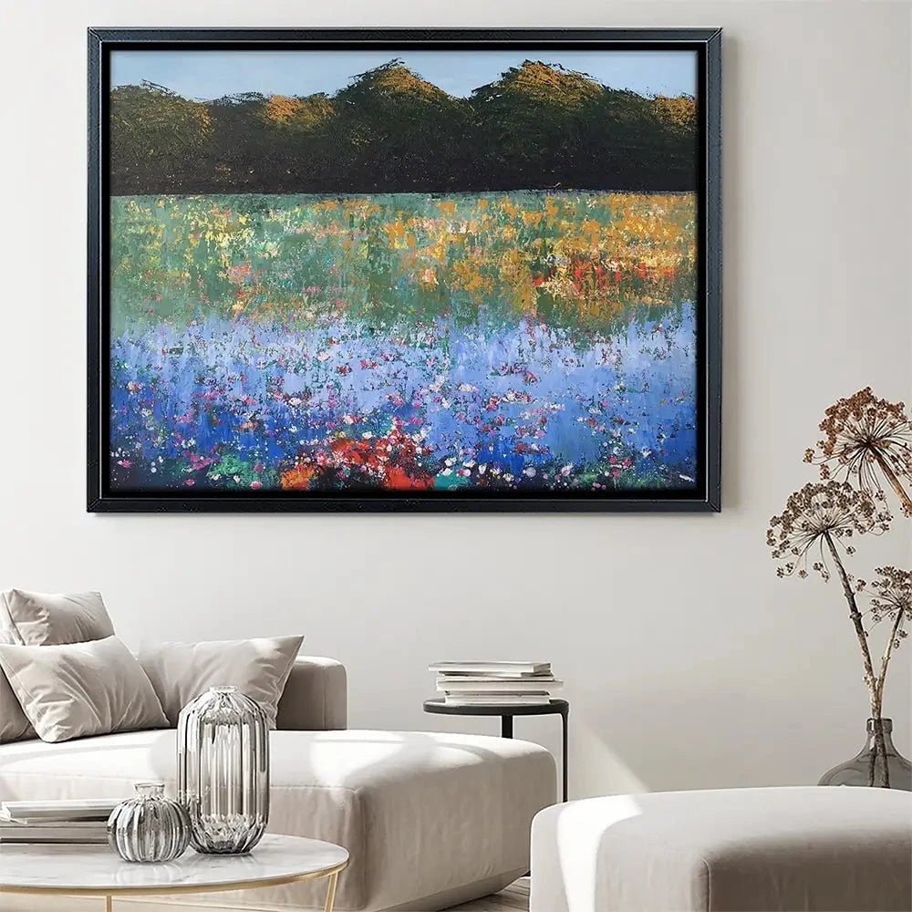 Across The Lake Canvas Print Across The Lake Canvas Print wall art product Laure Bury