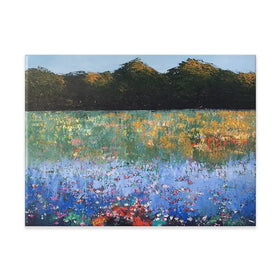 Across The Lake Canvas Print Across The Lake Canvas Print wall art product Laure Bury