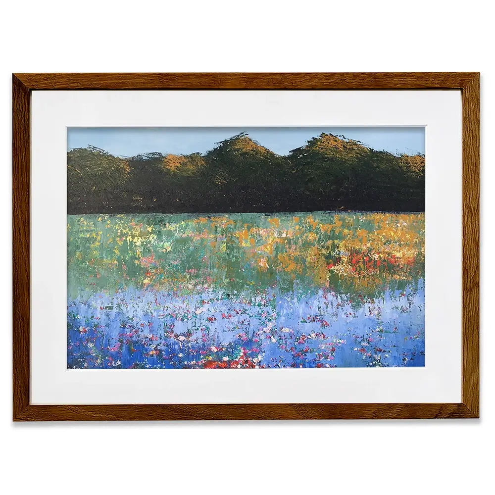 Across The Lake Framed Art Print Across The Lake Framed Art Print wall art product Laure Bury