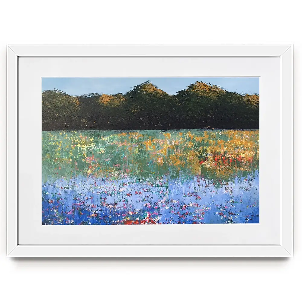 Across The Lake Framed Art Print Across The Lake Framed Art Print wall art product Laure Bury
