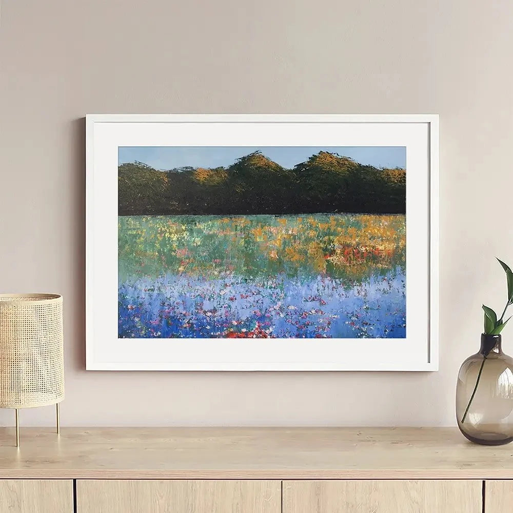 Across The Lake Framed Art Print Across The Lake Framed Art Print wall art product Laure Bury