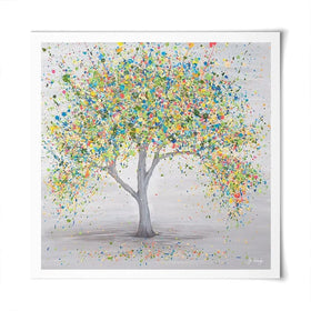 Adoring Love Square Art Print Adoring Love Square Art Print wall art product Jo Gough