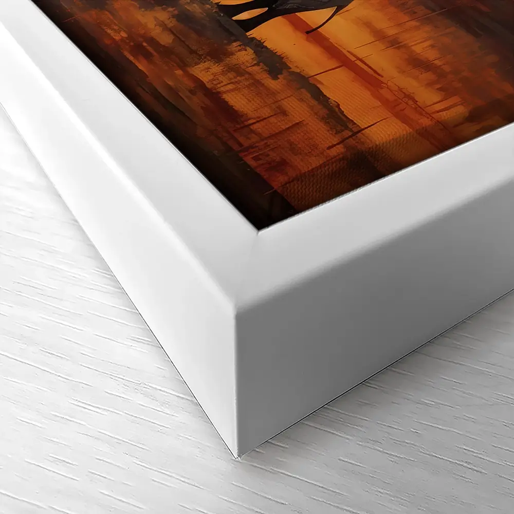 African Sunset Canvas Print African Sunset Canvas Print wall art product Franklyn Gregory - Independent