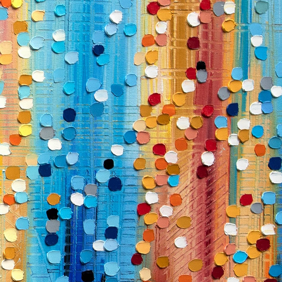 Afternoon City Art Print wall art product Ekaterina Ermilkina / Independent