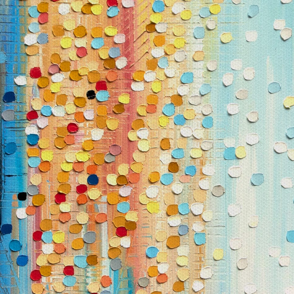 Afternoon City Canvas Print wall art product Ekaterina Ermilkina / Independent
