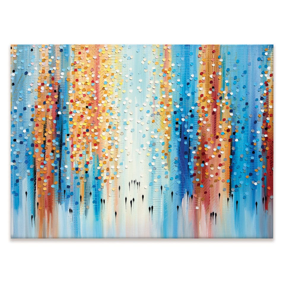 Afternoon City Canvas Print wall art product Ekaterina Ermilkina / Independent