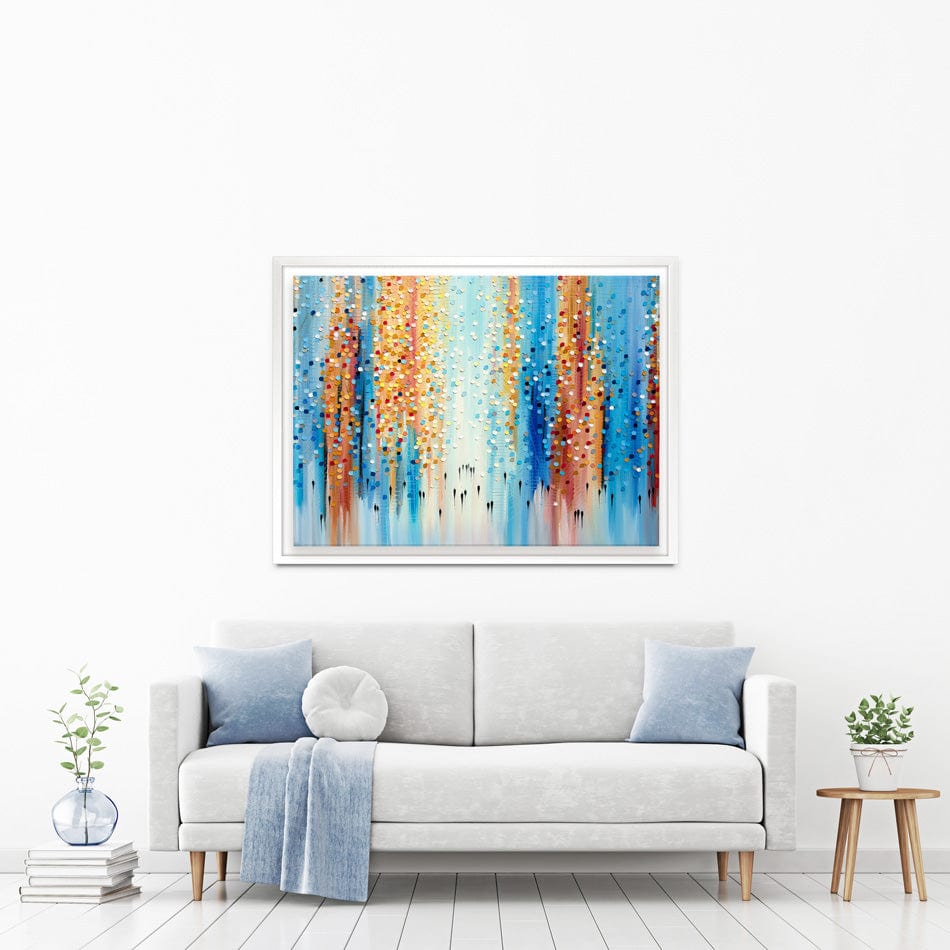 Afternoon City Canvas Print wall art product Ekaterina Ermilkina / Independent