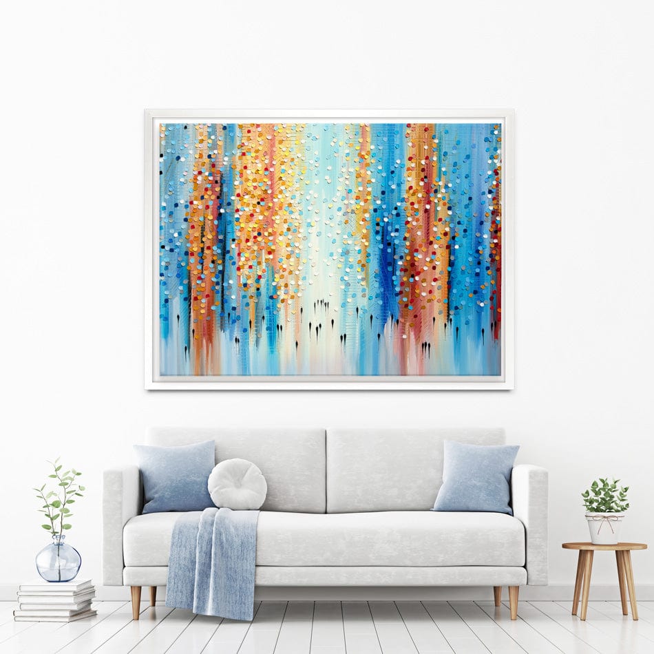 Afternoon City Canvas Print wall art product Ekaterina Ermilkina / Independent