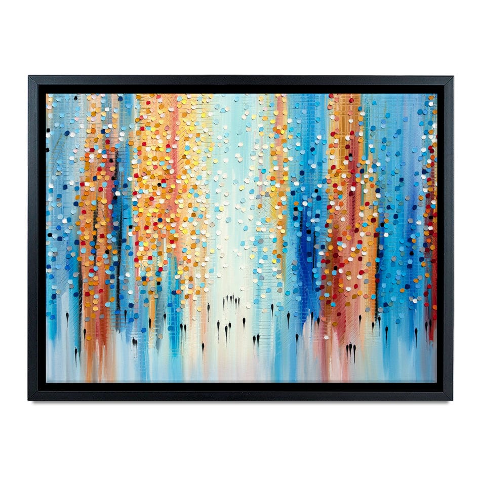 Afternoon City Canvas Print wall art product Ekaterina Ermilkina / Independent