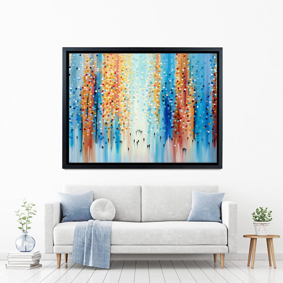 Afternoon City Canvas Print wall art product Ekaterina Ermilkina / Independent