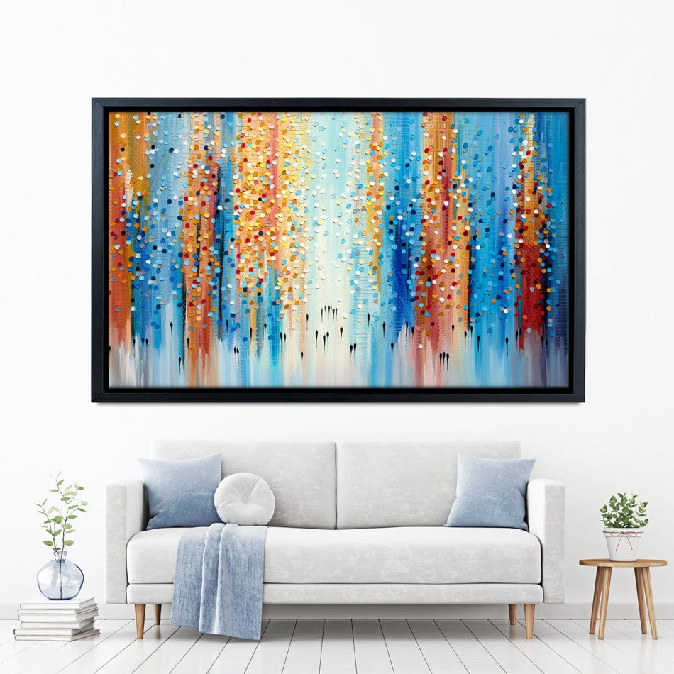 Afternoon City Canvas Print wall art product Ekaterina Ermilkina / Independent