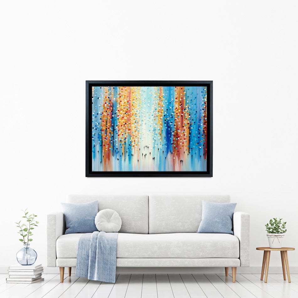 Afternoon City Canvas Print wall art product Ekaterina Ermilkina / Independent