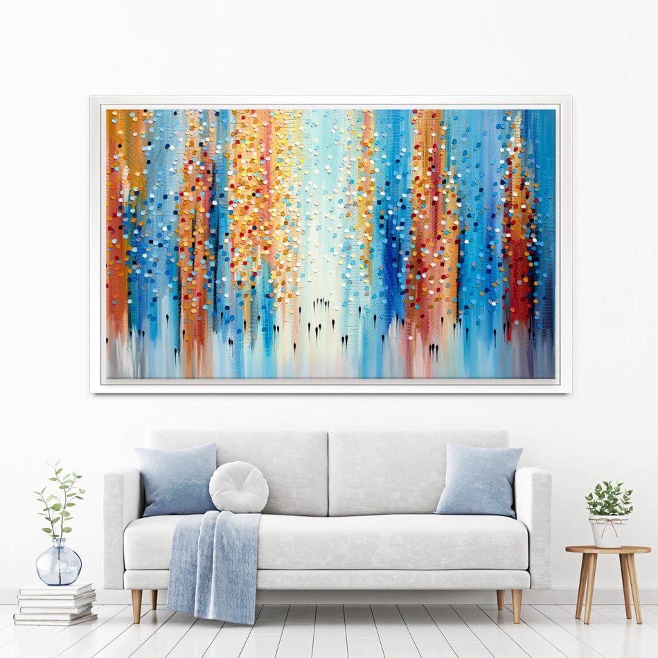 Afternoon City Canvas Print wall art product Ekaterina Ermilkina / Independent