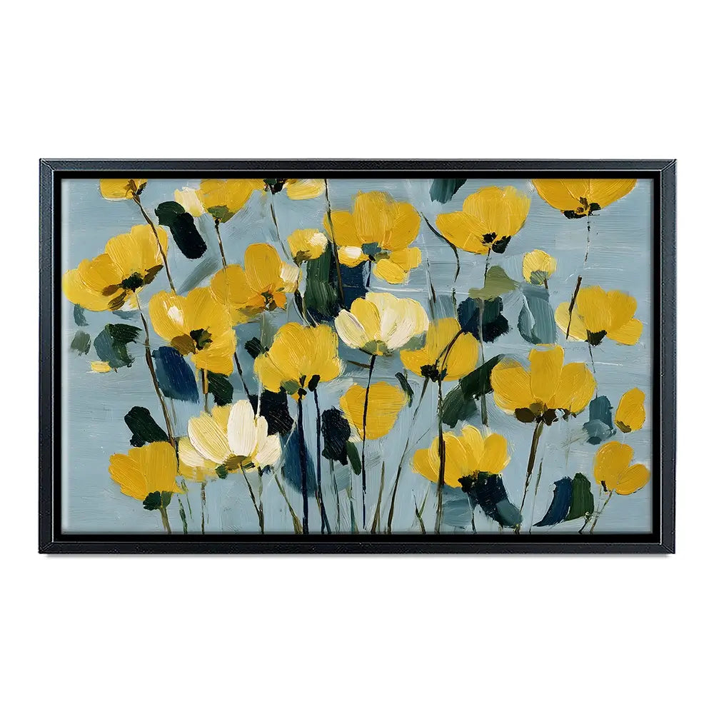 Against The Blue Canvas Print Against The Blue Canvas Print wall art product IAmHomeStudio