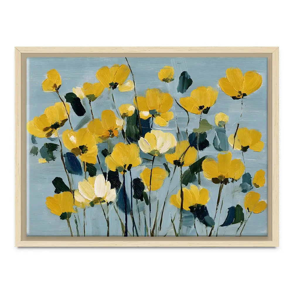 Against The Blue Canvas Print Against The Blue Canvas Print wall art product IAmHomeStudio