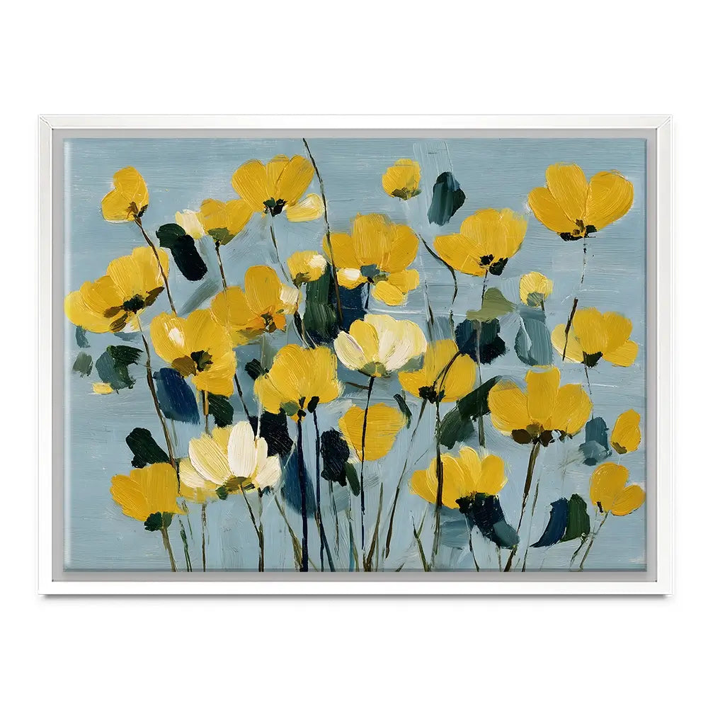 Against The Blue Canvas Print Against The Blue Canvas Print wall art product IAmHomeStudio