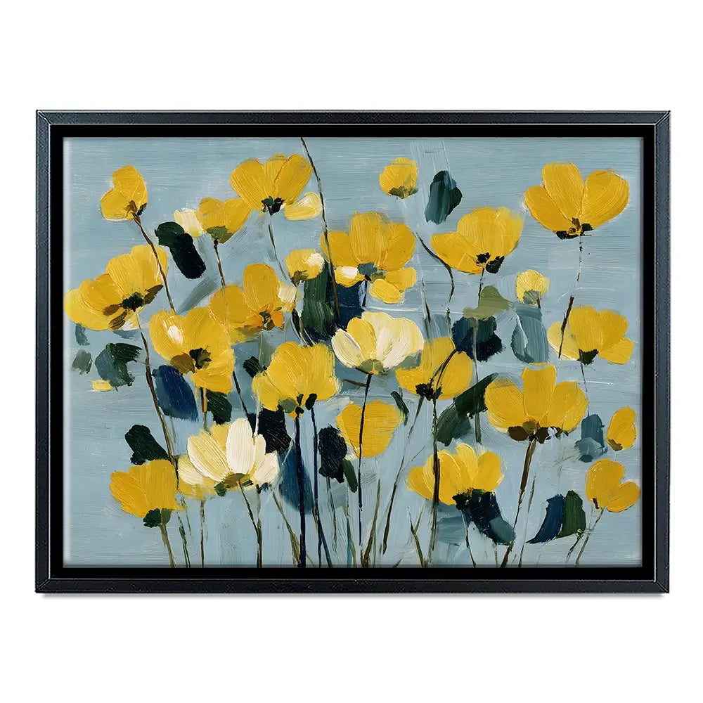 Against The Blue Canvas Print Against The Blue Canvas Print wall art product IAmHomeStudio