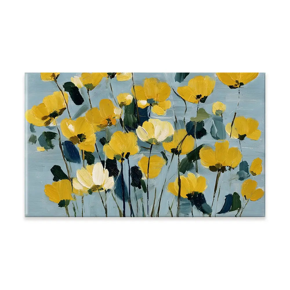 Against The Blue Canvas Print Against The Blue Canvas Print wall art product IAmHomeStudio