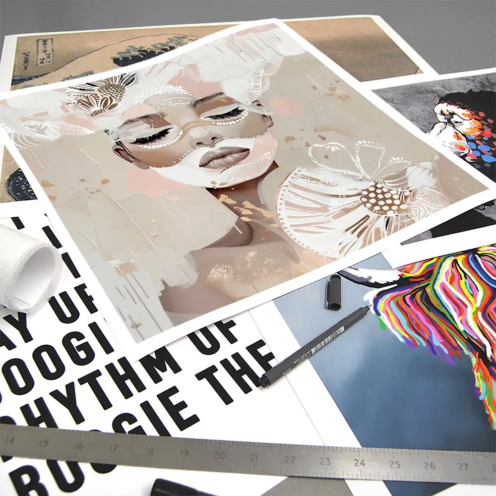 Aiyana Square Art Print Aiyana Square Art Print wall art product Bella Eve