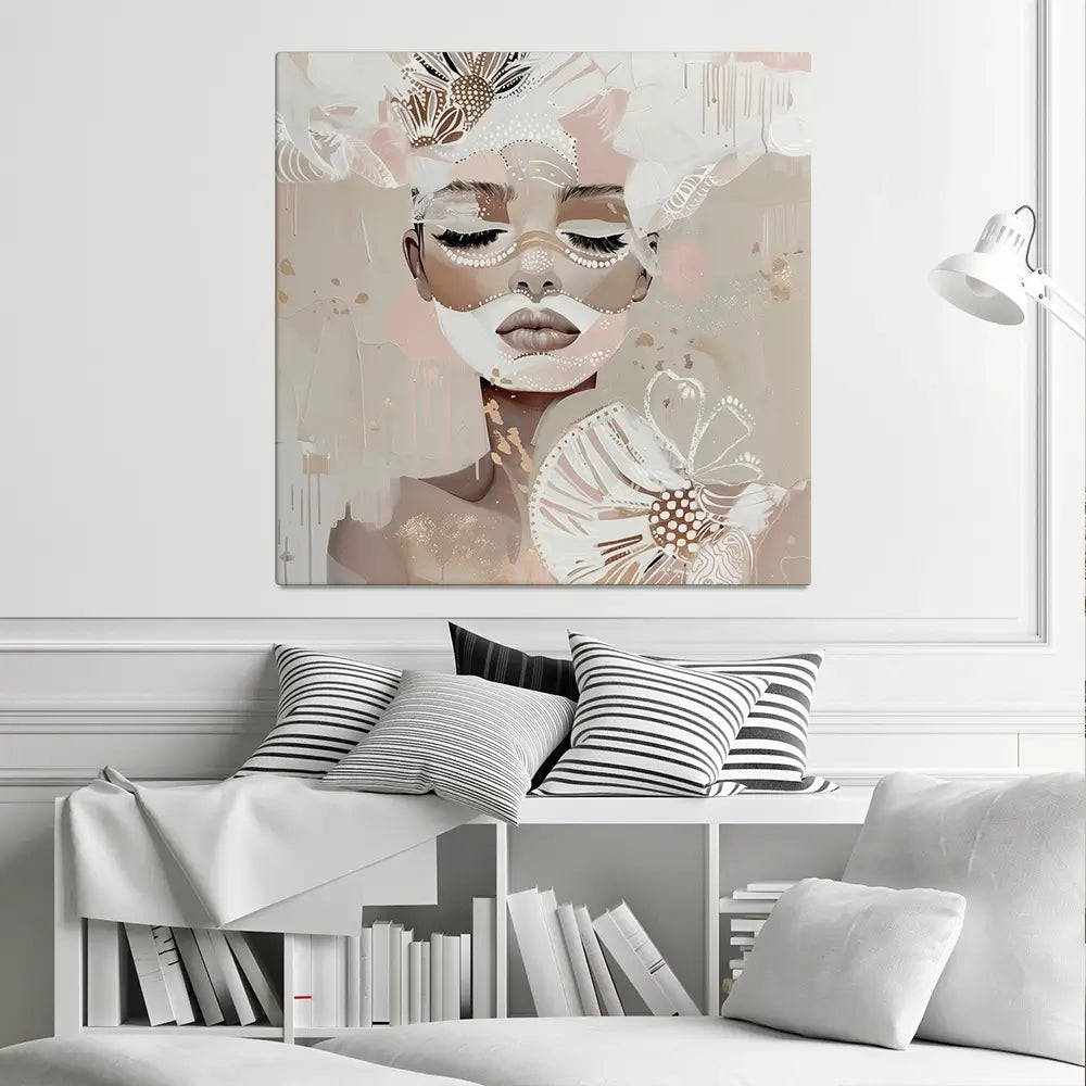 Aiyana Square Canvas Print Aiyana Square Canvas Print wall art product Bella Eve