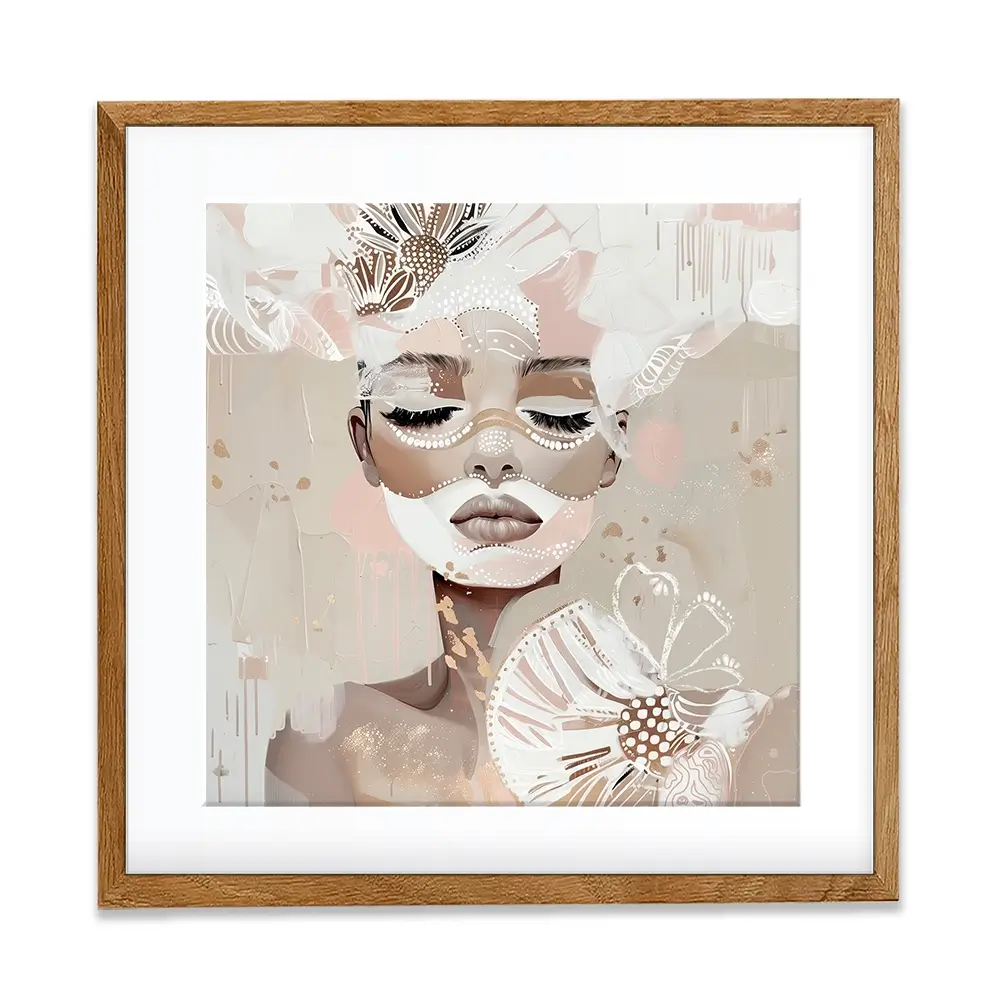 Aiyana Square Framed Art Print Aiyana Square Framed Art Print wall art product Bella Eve