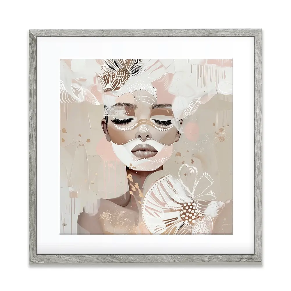 Aiyana Square Framed Art Print Aiyana Square Framed Art Print wall art product Bella Eve