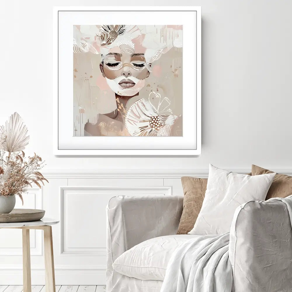 Aiyana Square Framed Art Print Aiyana Square Framed Art Print wall art product Bella Eve