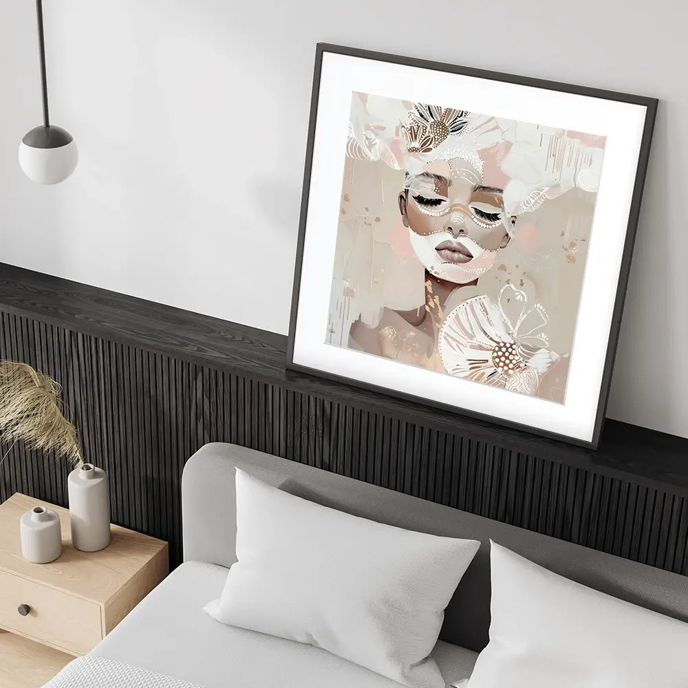 Aiyana Square Framed Art Print Aiyana Square Framed Art Print wall art product Bella Eve