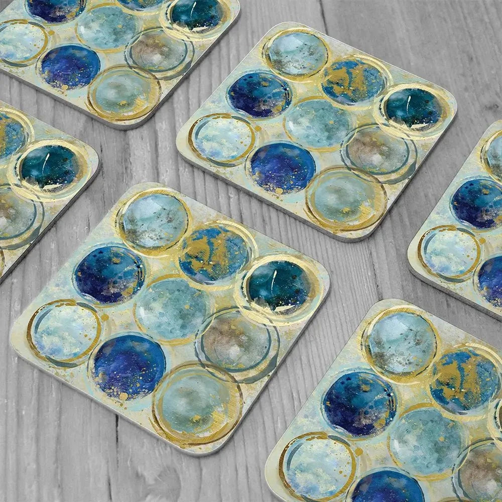 Alignment Coaster Set Alignment Coaster Set wall art product Carol Robinson