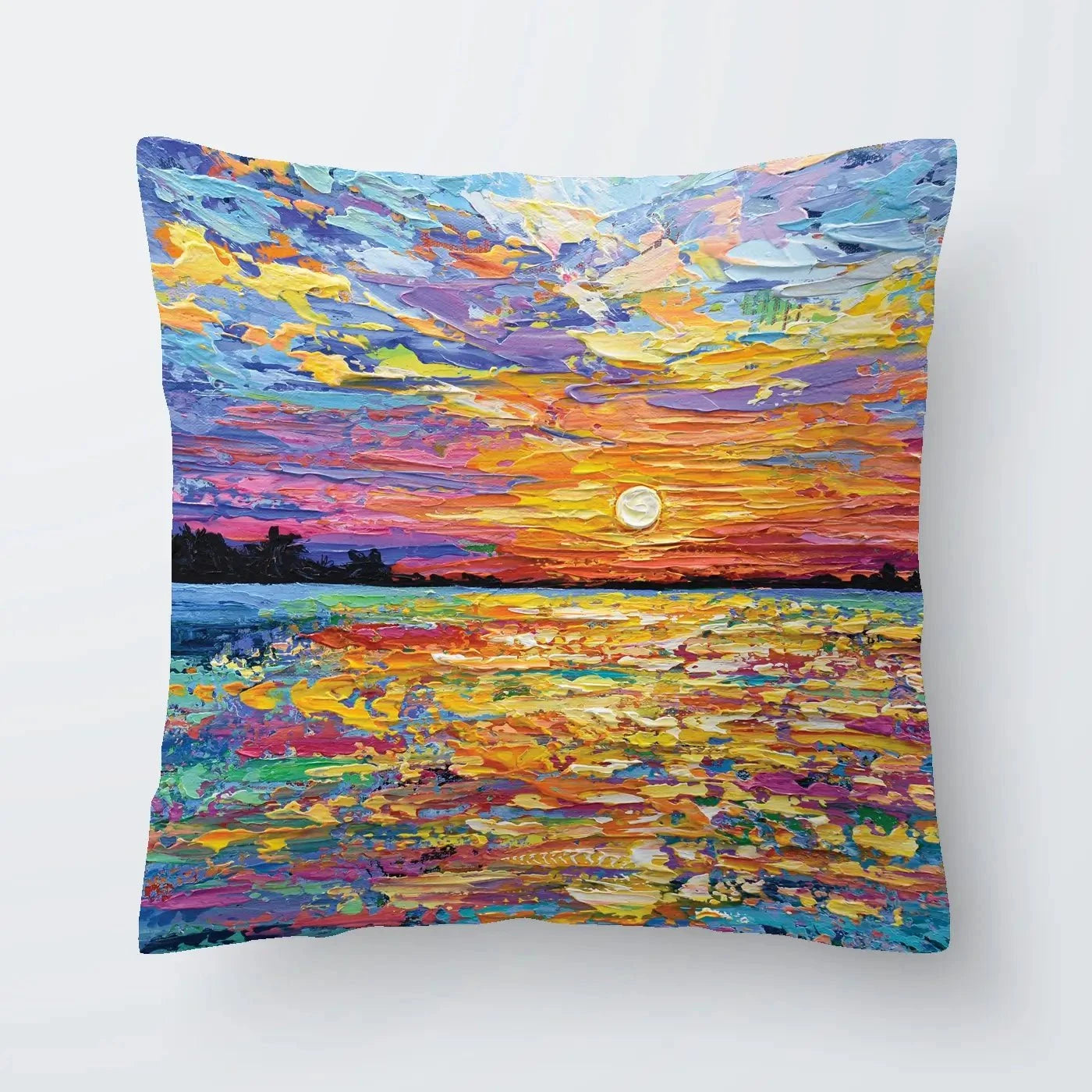 All Encompassing Sunset Cushion All Encompassing Sunset Cushion wall art product Olga Tkachyk