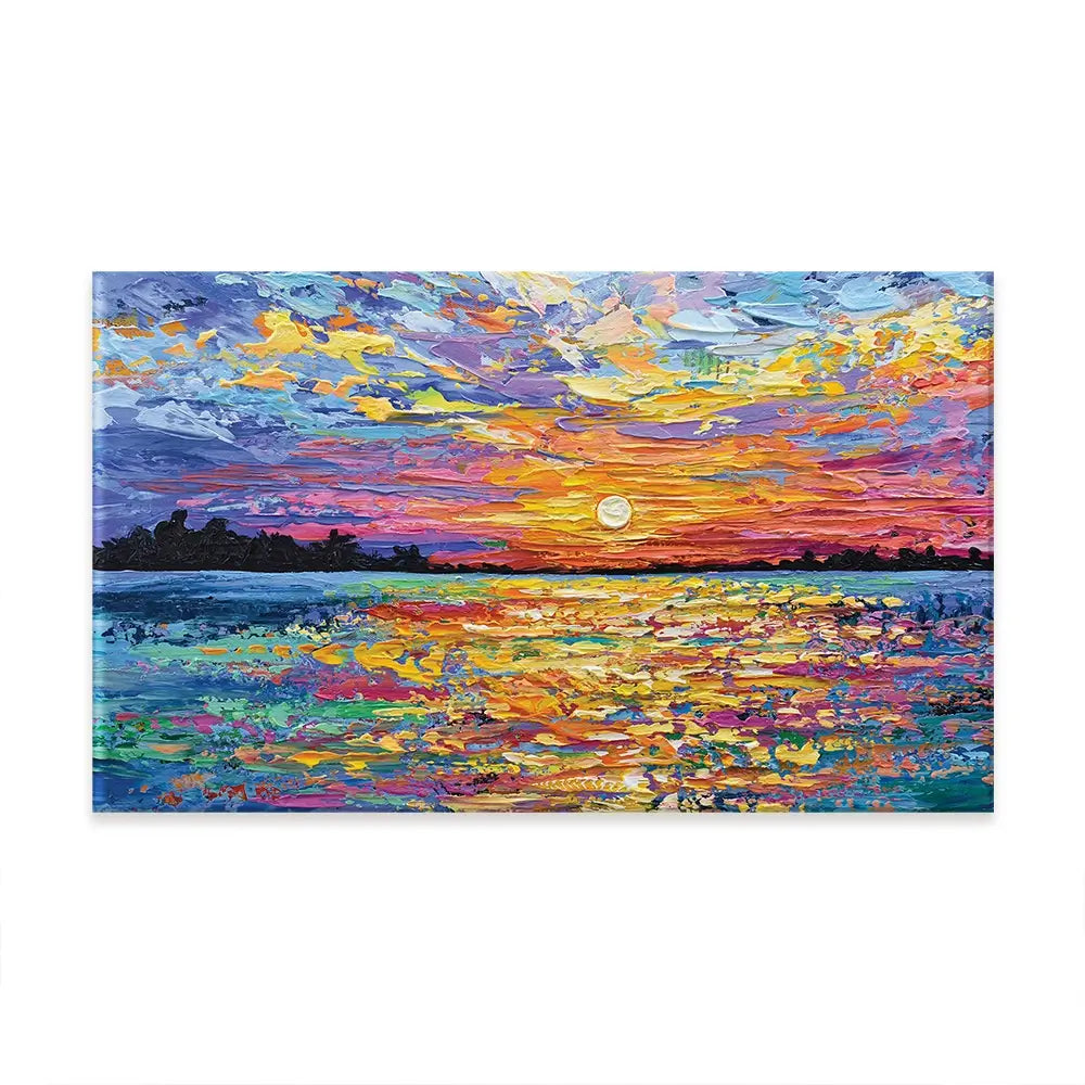 All Encompassing Sunset Oversized Canvas Print All Encompassing Sunset Oversized Canvas Print wall art product Olga Tkachyk