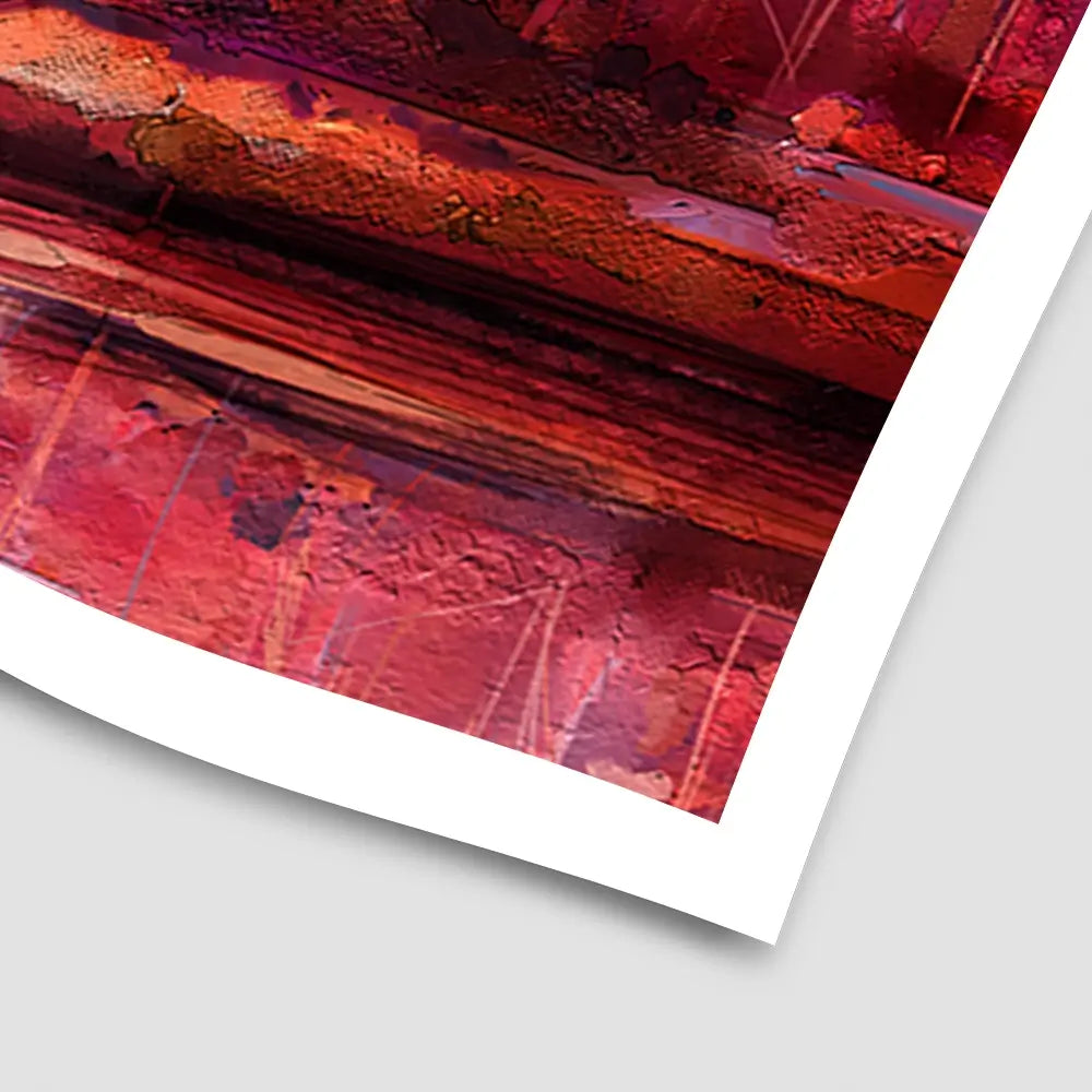 All I See Is Red Art Print All I See Is Red Art Print wall art product Art Print Shop