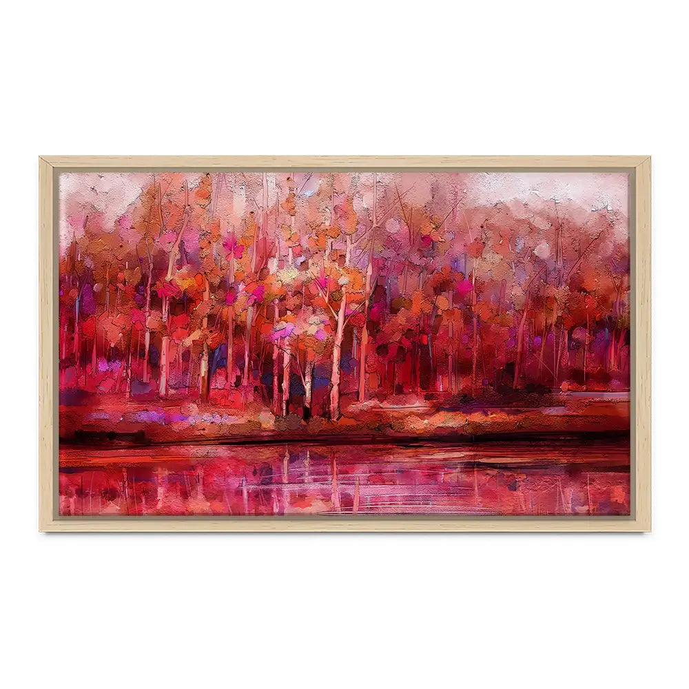 All I See Is Red Canvas Print All I See Is Red Canvas Print wall art product Art Print Shop